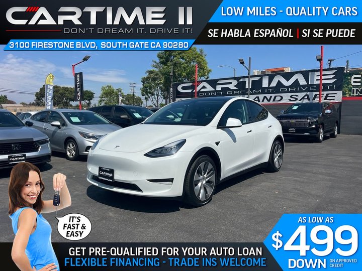2021 TESLA MODEL Y LONG RANGE for sale in SOUTH GATE