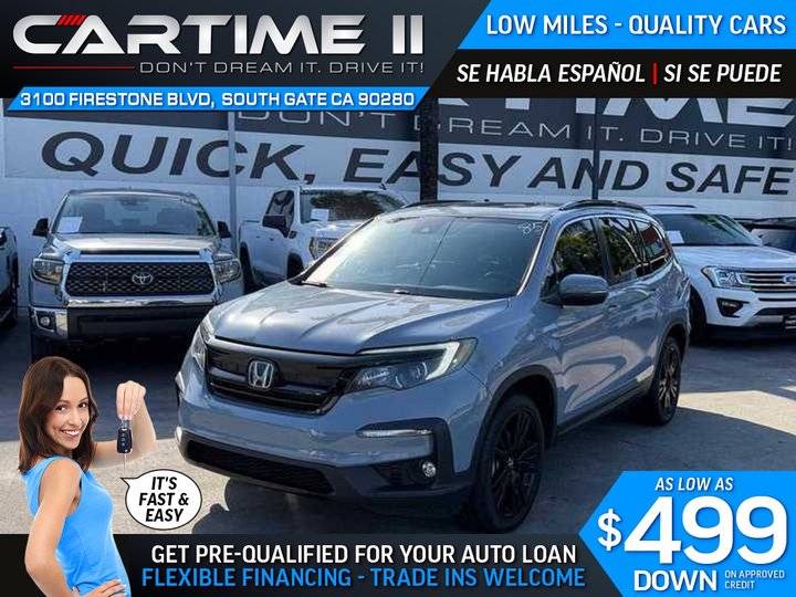 2022 HONDA PILOT for sale in SOUTH GATE