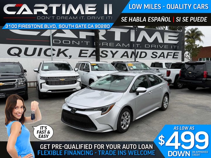 2022 TOYOTA COROLLA for sale in SOUTH GATE