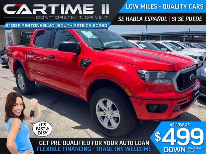 2020 FORD RANGER SUPERCREW for sale in SOUTH GATE