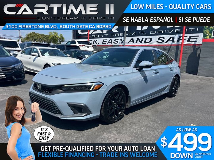 2022 HONDA CIVIC for sale in SOUTH GATE