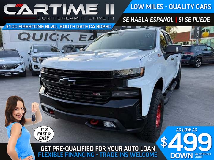 2019 CHEVROLET SILVERADO 1500 CREW CAB LT TRAIL BOSS PICKUP 4D 5 3/4 FT for sale in SOUTH GATE