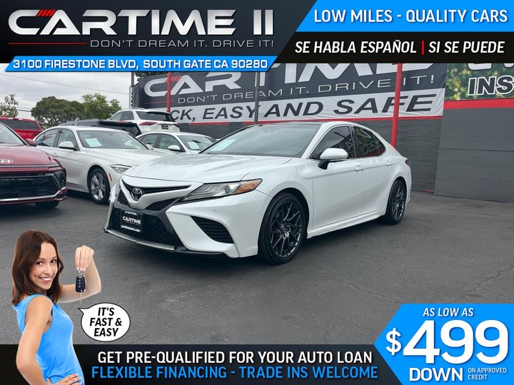2018 TOYOTA CAMRY for sale in SOUTH GATE
