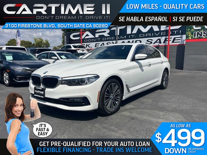 2018 BMW 5 SERIES for sale in SOUTH GATE