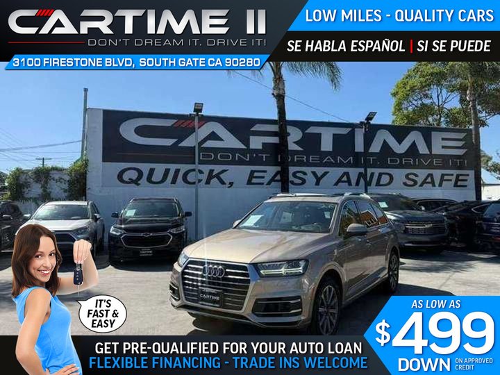 2018 AUDI Q7 3.0T PRESTIGE for sale in SOUTH GATE