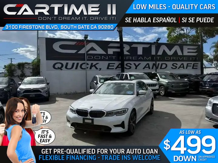 2019 BMW 3 SERIES for sale in SOUTH GATE