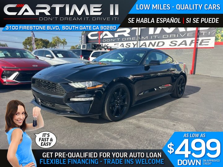 2018 FORD MUSTANG for sale in SOUTH GATE