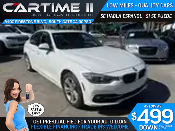 2018 BMW 3 SERIES for sale in SOUTH GATE