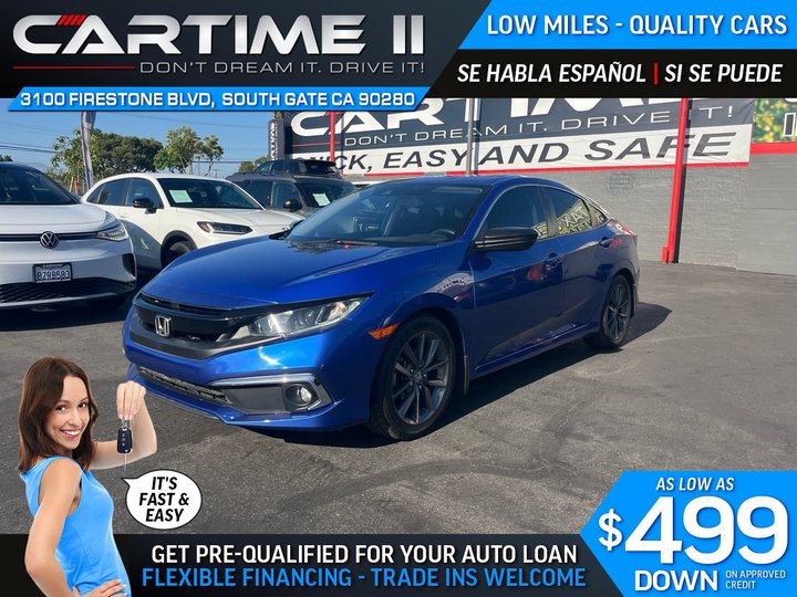 2020 HONDA CIVIC for sale in SOUTH GATE