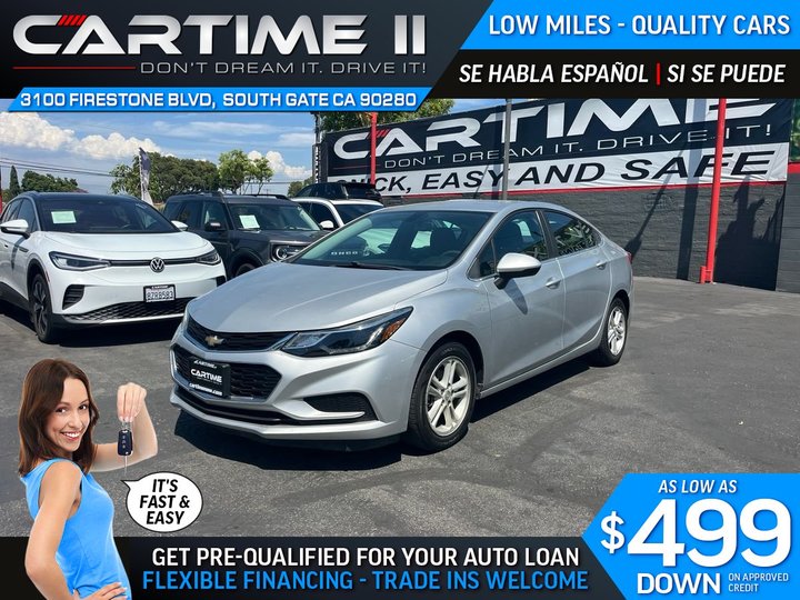 2017 CHEVROLET CRUZE for sale in SOUTH GATE