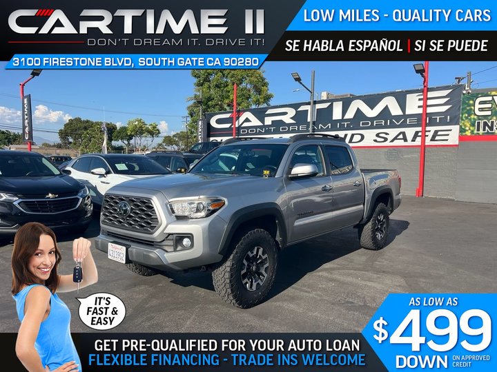2017 TOYOTA TACOMA DOUBLE CAB for sale in SOUTH GATE