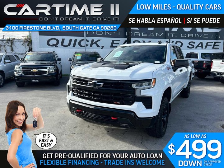 2023 CHEVROLET SILVERADO 1500 CREW CAB for sale in SOUTH GATE