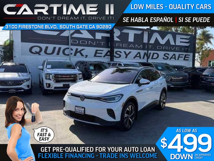 2021 VOLKSWAGEN ID.4 for sale in SOUTH GATE