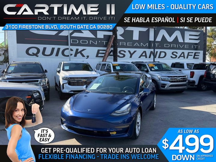 2020 TESLA MODEL 3 STANDARD RANGE for sale in SOUTH GATE