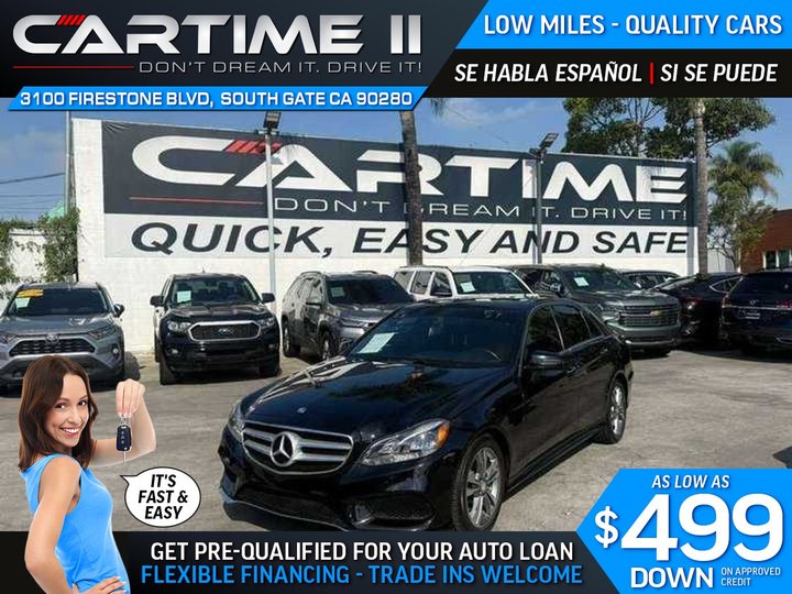 2015 MERCEDES-BENZ E-CLASS for sale in SOUTH GATE