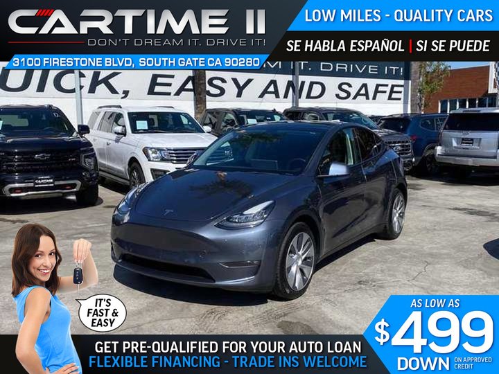 2021 TESLA MODEL Y LONG RANGE for sale in SOUTH GATE