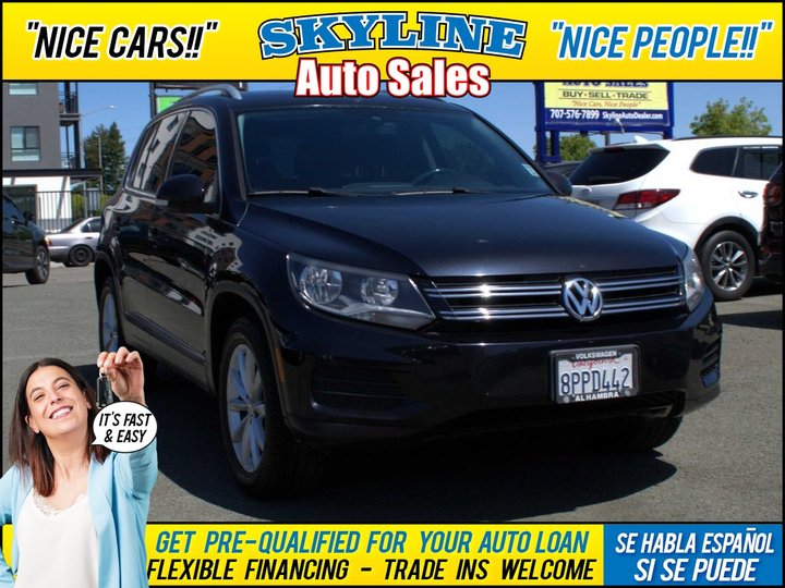 2017 VOLKSWAGEN TIGUAN for sale in SANTA ROSA