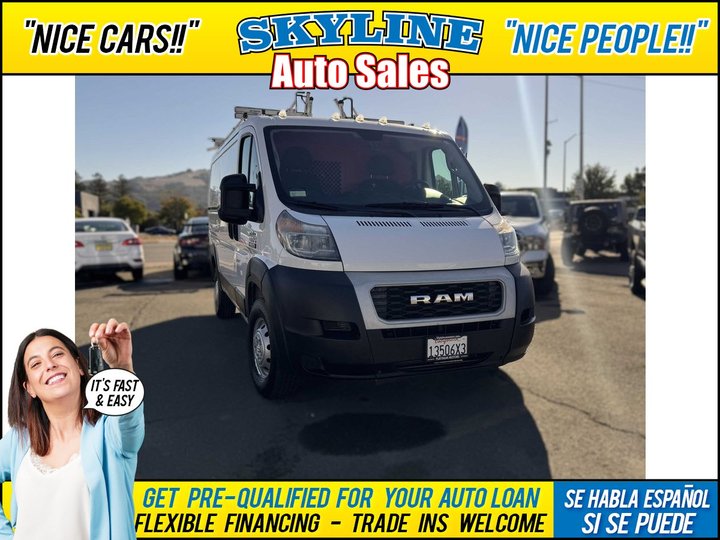 2019 RAM PROMASTER CARGO VAN for sale in SANTA ROSA