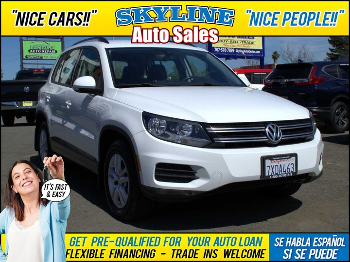 2017 VOLKSWAGEN TIGUAN for sale in SANTA ROSA