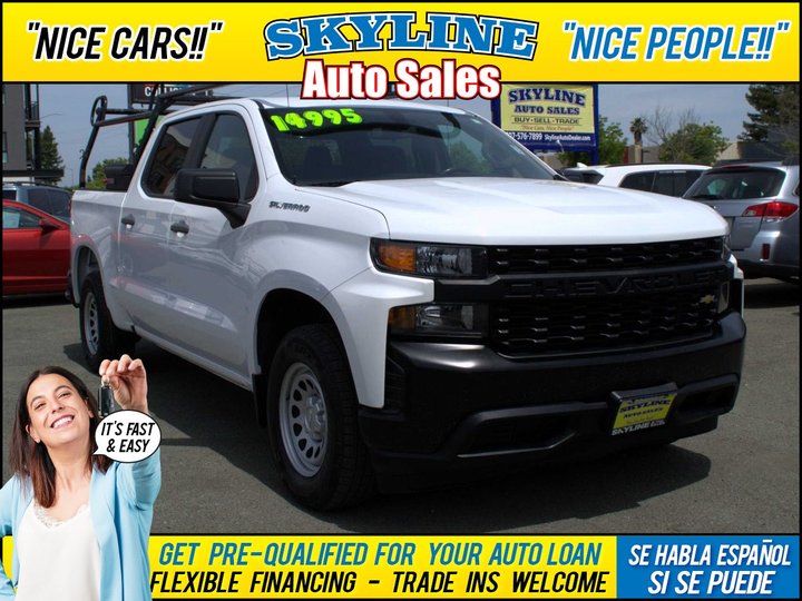 2019 CHEVROLET SILVERADO 1500 CREW CAB for sale in SANTA ROSA