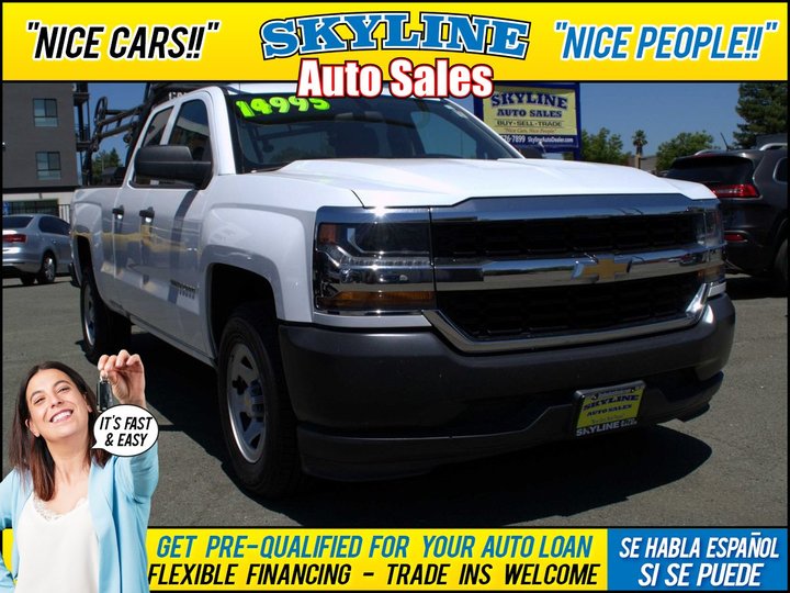 2018 CHEVROLET SILVERADO 1500 DOUBLE CAB for sale in SANTA ROSA