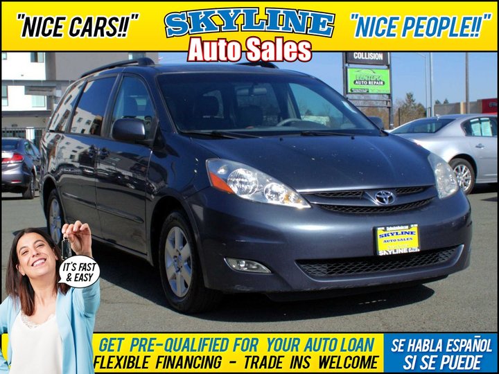 2008 TOYOTA SIENNA for sale in SANTA ROSA