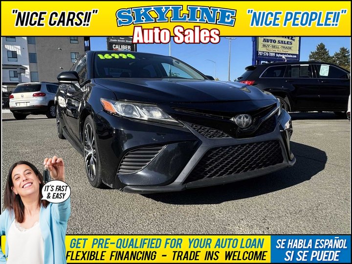 2018 TOYOTA CAMRY for sale in SANTA ROSA