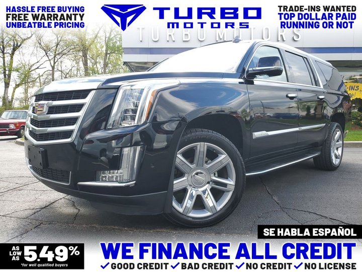 2019 CADILLAC ESCALADE ESV for sale in CLINTON TOWNSHIP