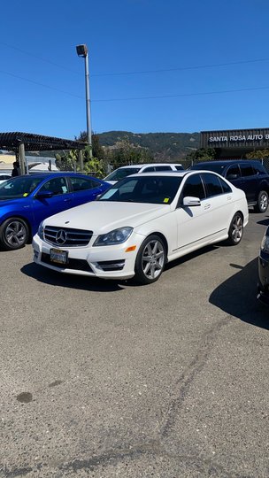 2014 MERCEDES-BENZ C-CLASS for sale in SANTA ROSA