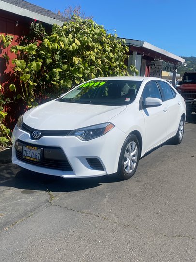 2016 TOYOTA COROLLA for sale in SANTA ROSA