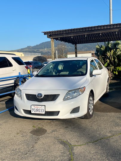 2009 TOYOTA COROLLA for sale in SANTA ROSA