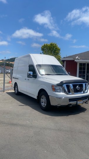 2012 NISSAN NV2500 HD CARGO for sale in SANTA ROSA