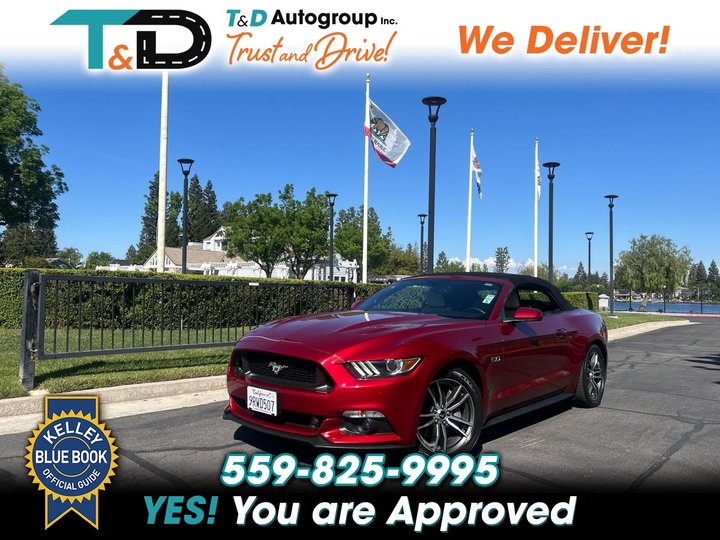 2017 FORD MUSTANG for sale in FRESNO
