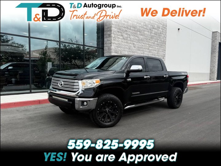 2014 TOYOTA TUNDRA CREWMAX for sale in FRESNO