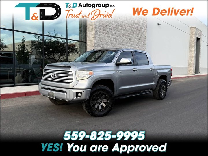 2015 TOYOTA TUNDRA CREWMAX for sale in FRESNO
