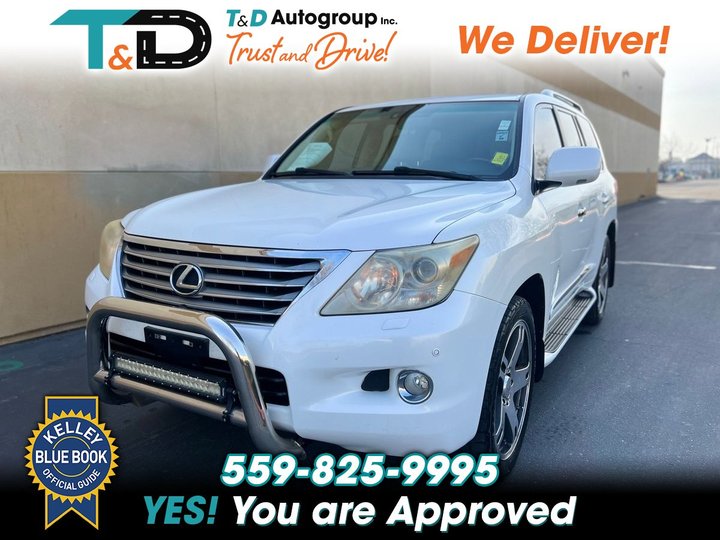 2009 LEXUS LX for sale in FRESNO