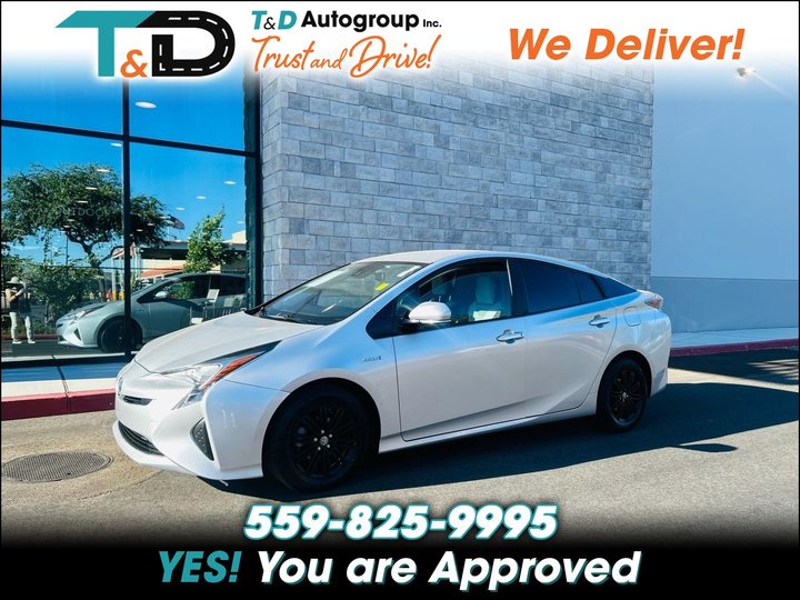 2017 TOYOTA PRIUS for sale in FRESNO