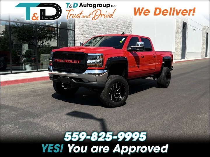 2017 CHEVROLET SILVERADO 1500 CREW CAB for sale in FRESNO