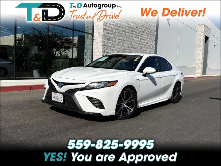 2020 TOYOTA CAMRY HYBRID for sale in FRESNO