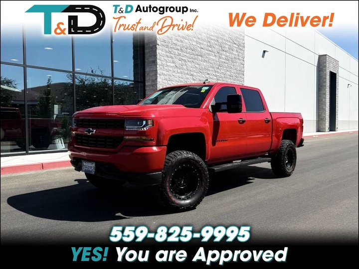 2018 CHEVROLET SILVERADO 1500 CREW CAB for sale in FRESNO