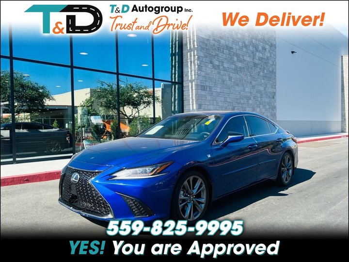 2019 LEXUS ES for sale in FRESNO
