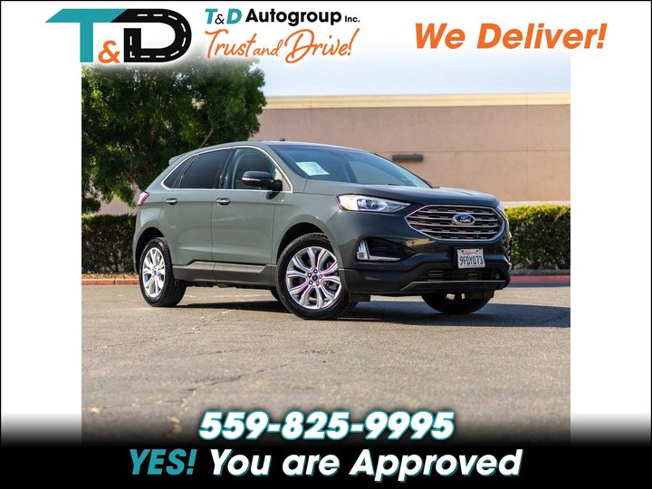 2021 FORD EDGE for sale in FRESNO
