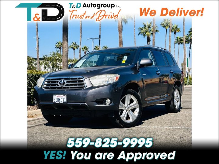 2008 TOYOTA HIGHLANDER for sale in FRESNO