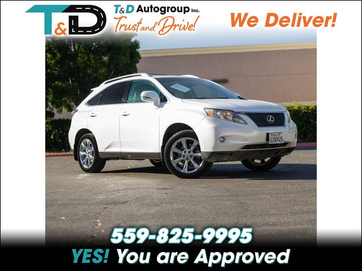 2010 LEXUS RX for sale in FRESNO