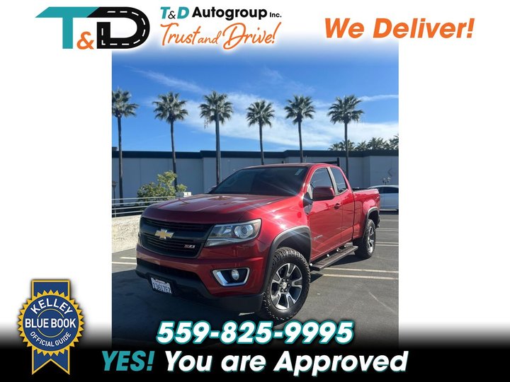 2015 CHEVROLET COLORADO EXTENDED CAB for sale in FRESNO