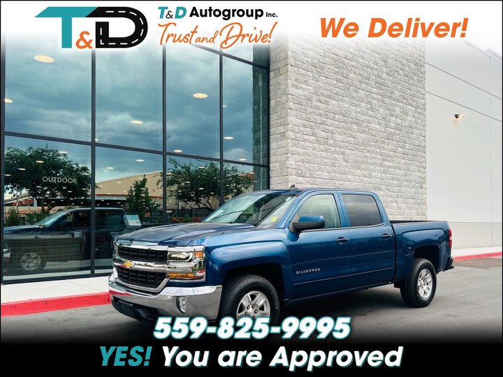 2018 CHEVROLET SILVERADO 1500 CREW CAB for sale in FRESNO