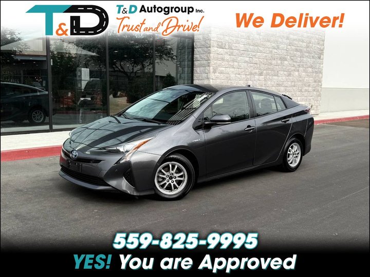 2017 TOYOTA PRIUS for sale in FRESNO