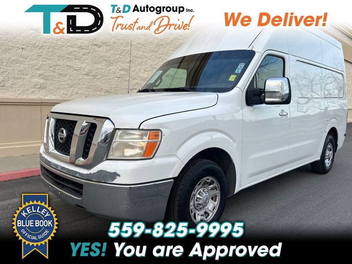 2012 NISSAN NV2500 HD CARGO for sale in FRESNO