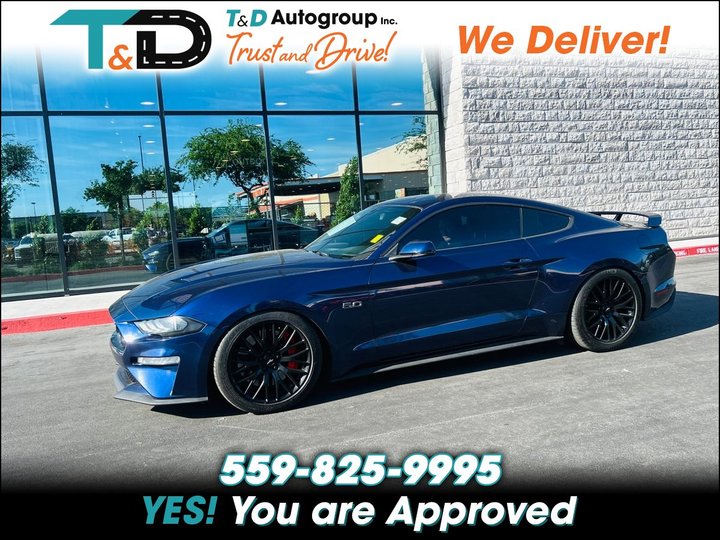 2019 FORD MUSTANG for sale in FRESNO