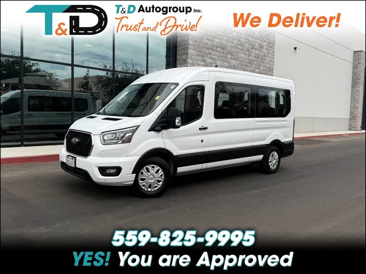 2023 FORD TRANSIT 350 PASSENGER VAN for sale in FRESNO